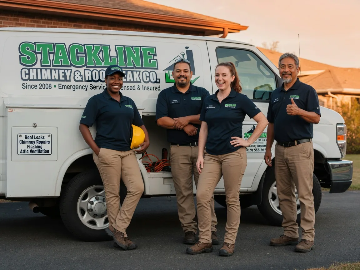 Chimney flashing repair company in Fremont, MI